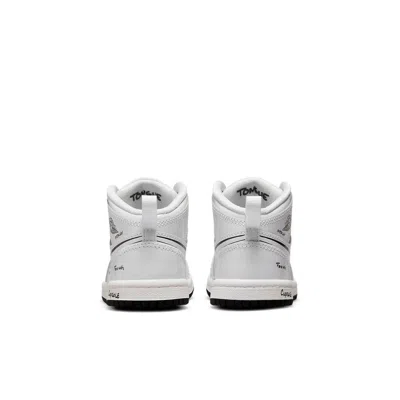 Air Jordan (td)  1 Mid 'schematic' In White