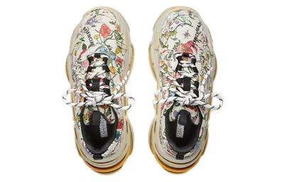 Balenciaga (wmns) Gucci X  The Hacker Project Triple S 'flora Print' In Multi