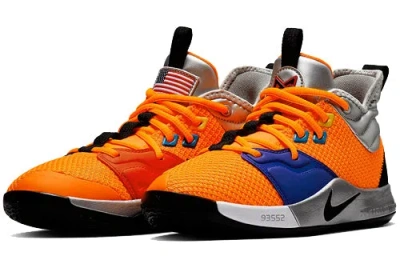 Nike (gs)  Nasa X Pg3 'armstrong Building 703' In Orange