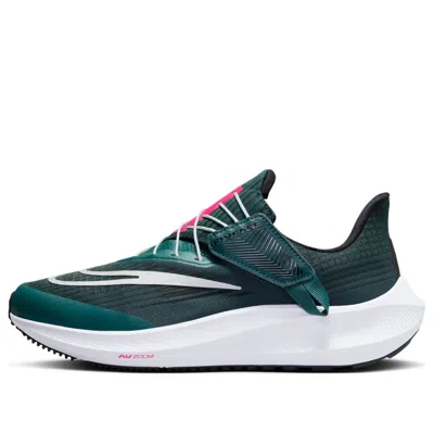Nike (wmns)  Air Zoom Pegasus 39 Flyease 'deep Jungle Metallic Silver' In Green