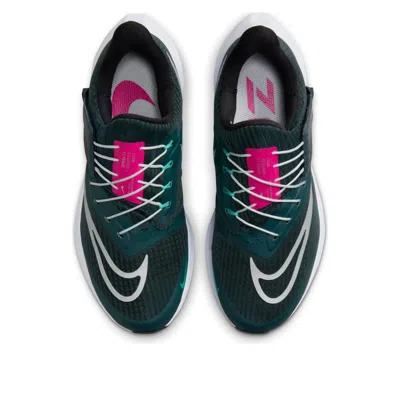 Nike (wmns)  Air Zoom Pegasus 39 Flyease 'deep Jungle Metallic Silver' In Green