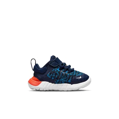 Nike (td)  Free Rn 2021 'midnight Navy Orange' In Multi