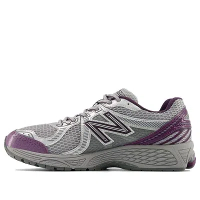 New Balance 860 V2 'grey Purple White' In Multi