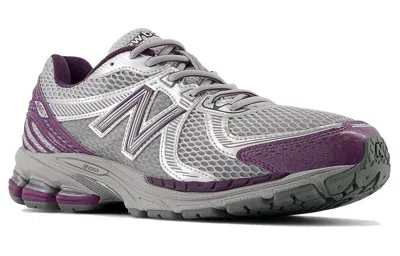 New Balance 860 V2 'grey Purple White' In Multi