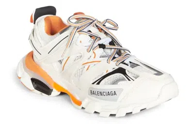 Balenciaga Multicolor Mesh And Rubber Track Sneakers In Multi