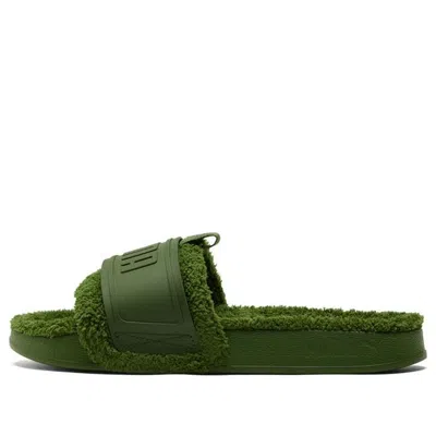 Puma Leadcat Ylm Slide Winter Slipper Green