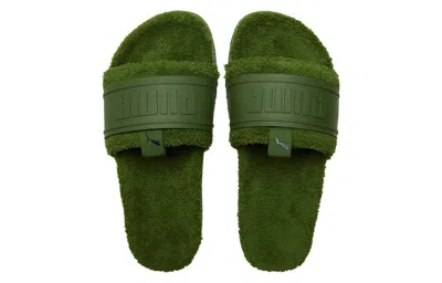 Puma Leadcat Ylm Slide Winter Slipper Green