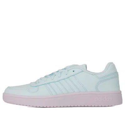 Adidas Originals (wmns) Adidas Hoops 2.0 'white Light Blue'