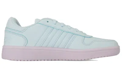 Adidas Originals (wmns) Adidas Hoops 2.0 'white Light Blue'