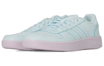 Adidas Originals (wmns) Adidas Hoops 2.0 'white Light Blue'