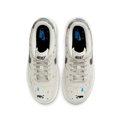 Nike (gs)  Air Force 1 Lv8 3 'paint Splatter - Light Bone' In White