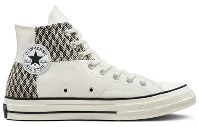 Converse Chuck 70 High 'herringbone Patchwork' In White