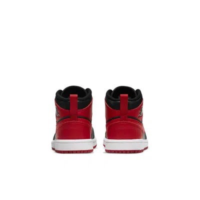 Air Jordan (ps)  1 Mid 'banned' In Red