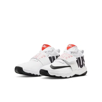 Nike (gs)  Team Hustle D8 'just Do It' In White