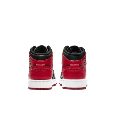 Air Jordan (gs)  1 Mid 'banned' In Red