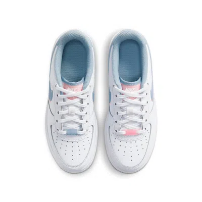 Nike (gs)  Air Force 1 Lv8 'double Swoosh' In White