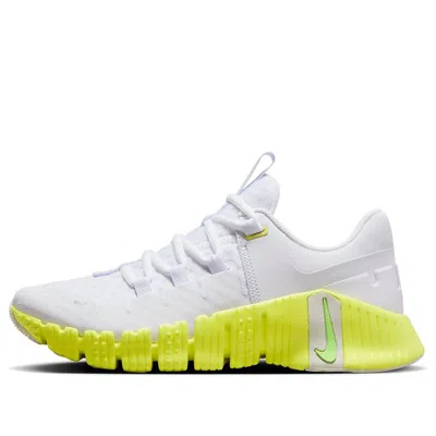 Nike (wmns)  Free Metcon 5 'white Luminous Green' In Multi