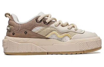 Li-ning 001 Unblock 'white Beige' In Brown