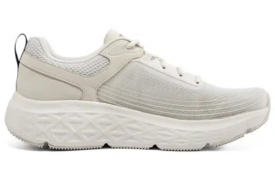 Skechers Max Cushioning Delta 'beige White' In Animal Print