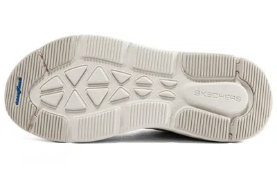 Skechers Max Cushioning Delta 'beige White' In Animal Print