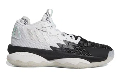 Adidas Originals (gs) Adidas Dame 8 'dash Grey' In White