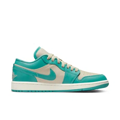 Air Jordan (wmns)  1 Low 'tropical Teal Sandy Beige' In Multi