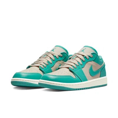 Air Jordan (wmns)  1 Low 'tropical Teal Sandy Beige' In Multi