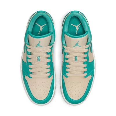 Air Jordan (wmns)  1 Low 'tropical Teal Sandy Beige' In Multi
