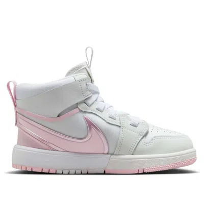 Air Jordan (ps)  1 Mid Rm Easyon 'white Pink'