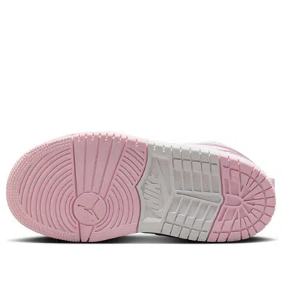 Air Jordan (ps)  1 Mid Rm Easyon 'white Pink'