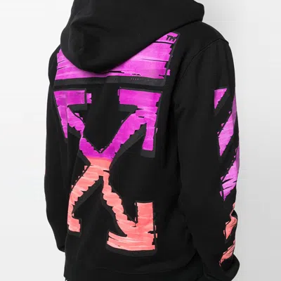 Off-white Ss21 Gradient Zipper Classic Jacket Ordinary Version Black