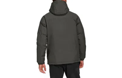 Adidas Originals Adidas Outdoor Sports Hooded Down Jacket Brown In Black