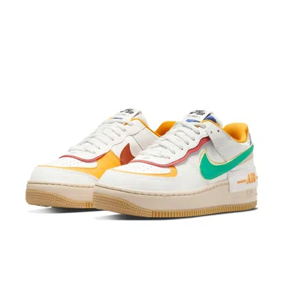 Nike (wmns)  Air Force 1 Shadow 'white Teal' In Multi