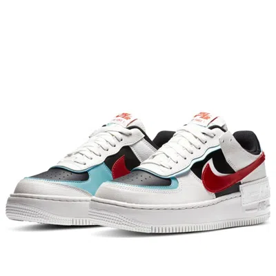Nike (wmns)  Air Force 1 Shadow 'white Bleached Aqua' In Multi