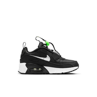 Nike (ps)  Air Max 90 Toggle 'black Chrome' In Black