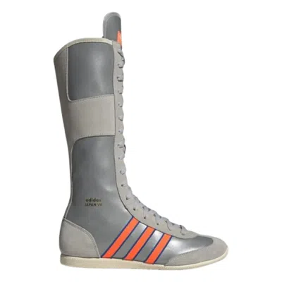 Adidas Originals Japan Vh Webbing And Suede-trimmed Reflective Nylon Sneakers In Grey