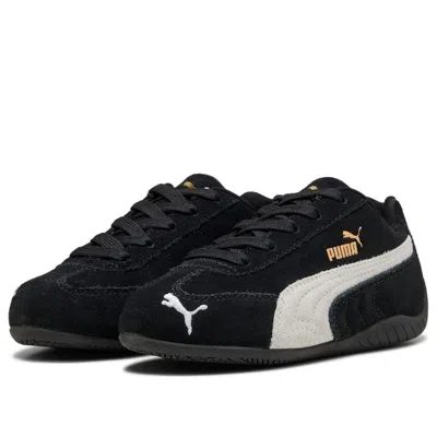 Puma Speedcat Og Logo Detailed Sneakers In Black