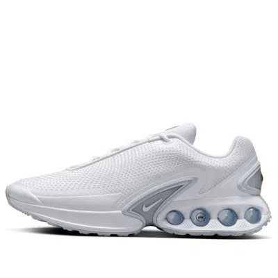 Nike Air Max Dn Sneakers In White And Silver
