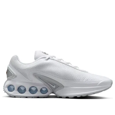 Nike Air Max Dn Sneakers In White And Silver