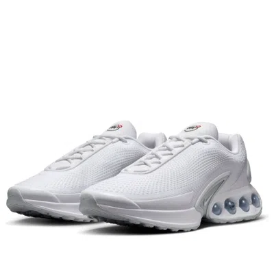 Nike Air Max Dn Sneakers In White And Silver