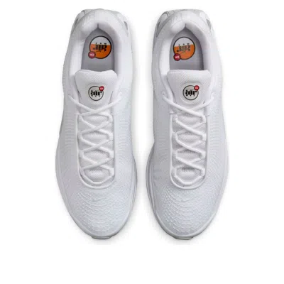 Nike Air Max Dn Sneakers In White And Silver