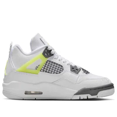 Air Jordan (gs)  4 Retro 'light Lemon Twist' In Multi