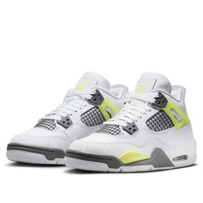 Air Jordan (gs)  4 Retro 'light Lemon Twist' In Multi