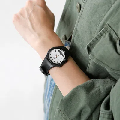 Casio Quartz Waterproof Blackwhite Dial Mens Blackwhite Analog/digital Combo