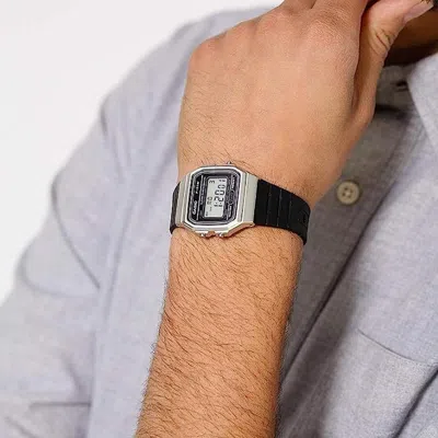 Casio Men's  F Series Student Sports Minimalistic Retro Small Watch Mens Black Digital