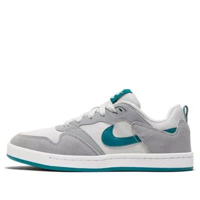 Nike (gs)  Sb Alleyoop 'grey Geodes Teal' In Gray