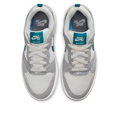 Nike (gs)  Sb Alleyoop 'grey Geodes Teal' In Gray