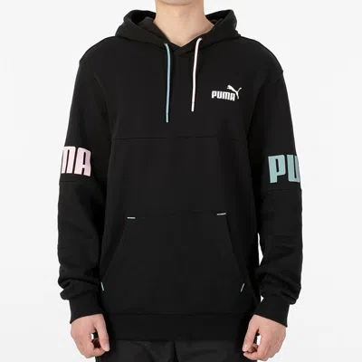 Puma Power Logo Printing Sports Black