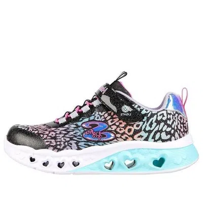 Skechers (gs)  Flutter Heart Lights 'loves Wild' In Multi