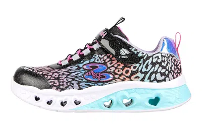 Skechers (gs)  Flutter Heart Lights 'loves Wild' In Multi